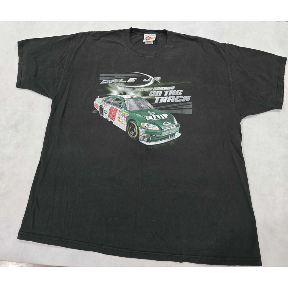 Dale Earnhardt Jr Shirt Mens 3XL Black NASCAR Racing 88 Amp Winner's Circle